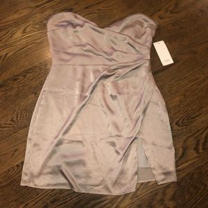 Champagne Strapless Dress